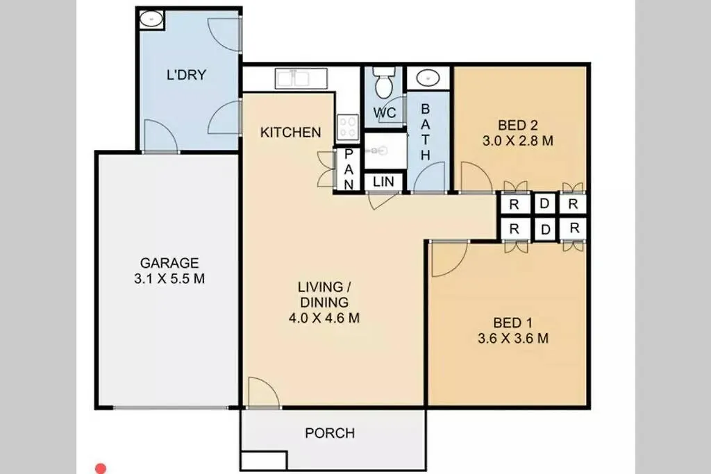 2 Bedroom 3 Bed Villa Inner City Toowoomba Australia